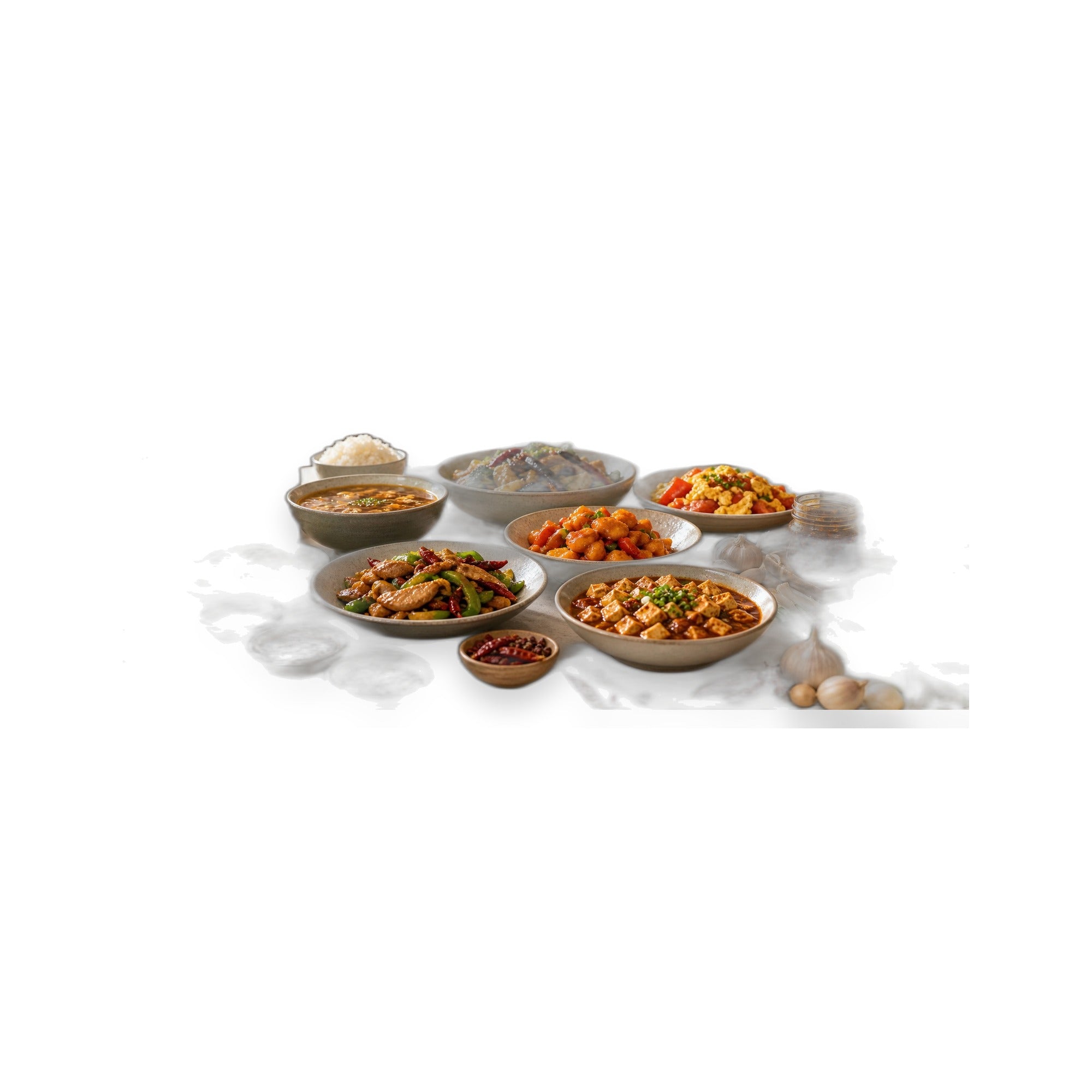 Weeknight Chinese Stir-Fry Kit on a clean white background